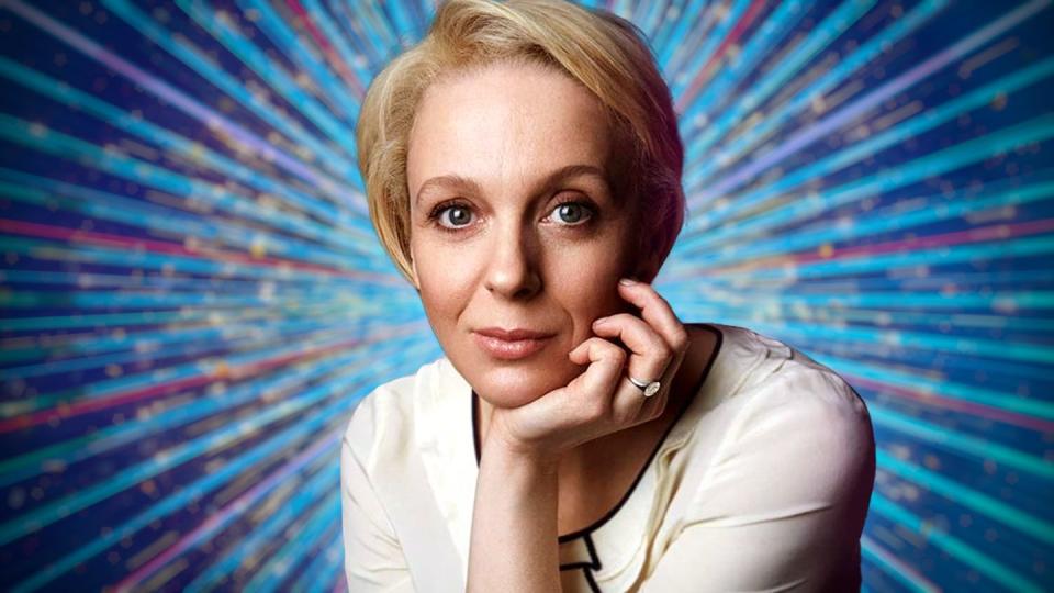 amanda abbington on strictly 2023