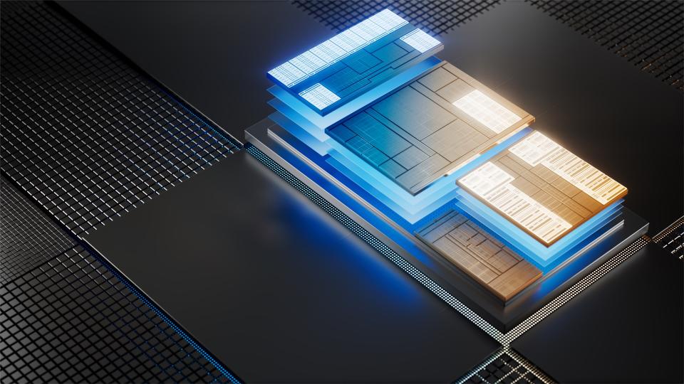 An illustration of Intel's Core Ultra design. (Image: Intel)