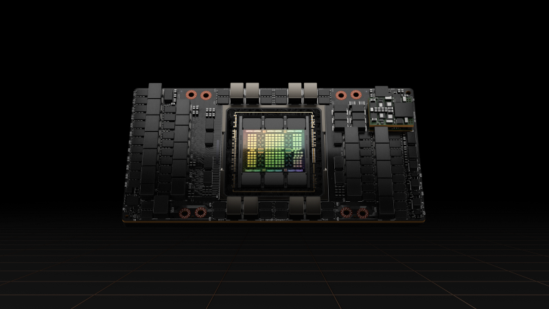 Nvidia Hopper H100 GPU 圖/Nvidia
