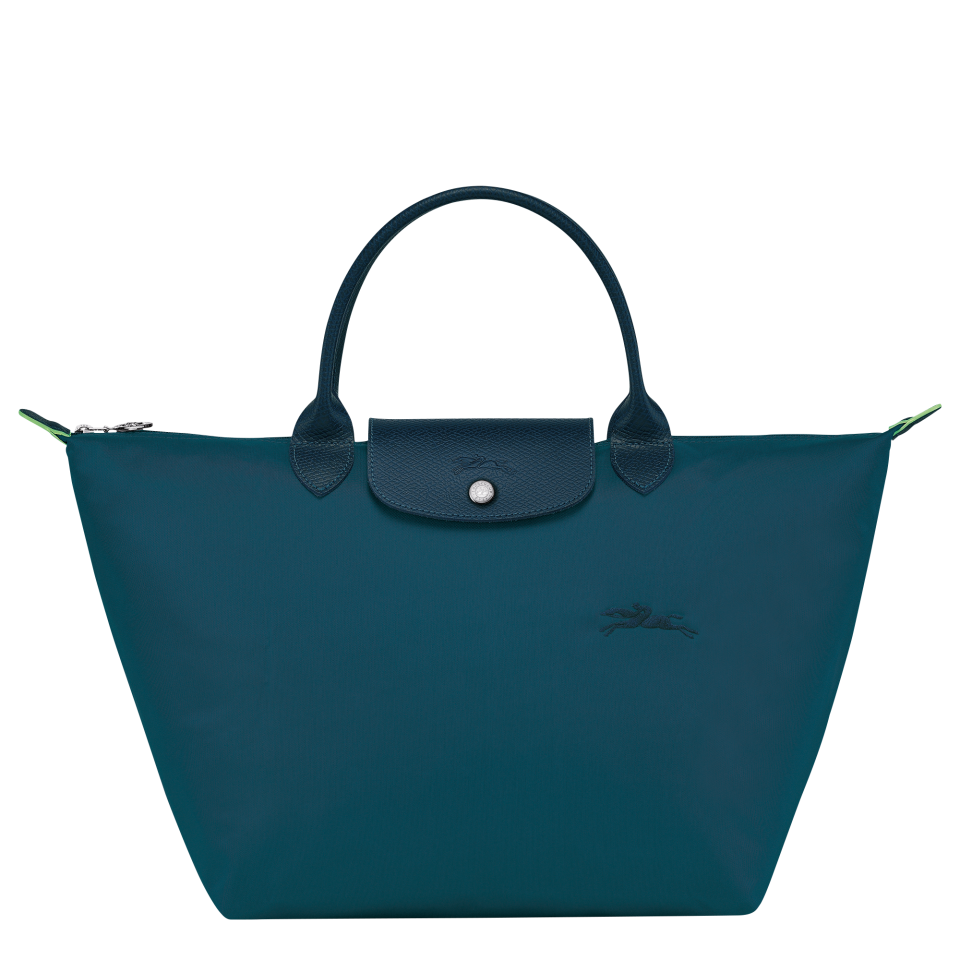 Le Pliage Green bag in blue. (PHOTO: Longchamp)