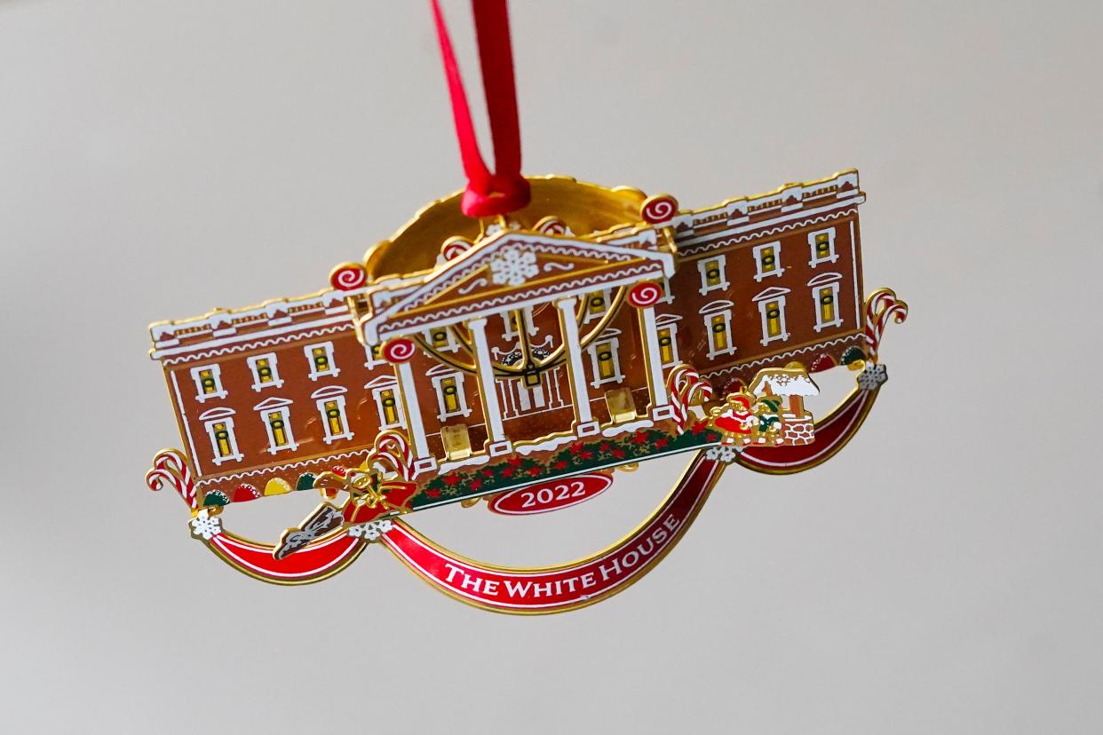 The White House Historical Association's 2022 Christmas Ornament was designed and produced by Beacon Design in Lincoln. The company  has made the ornament every year since the program began in 1981.