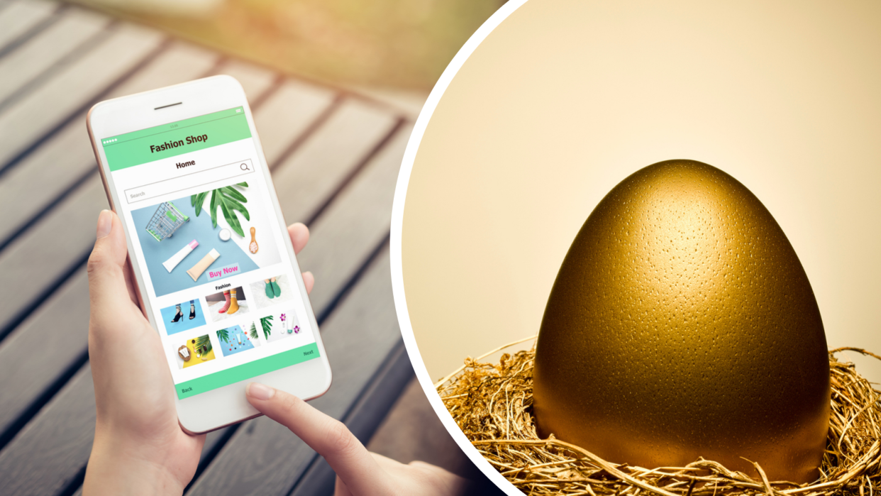 Shop your way to a bigger nest egg. Source: Getty