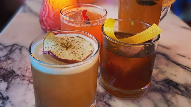 fall themed cocktails