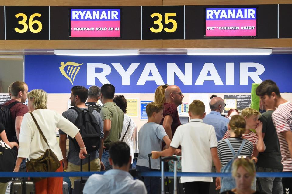 Ryanair pilots are planning to stage a 48-hour walkout on 3 September. (Getty)