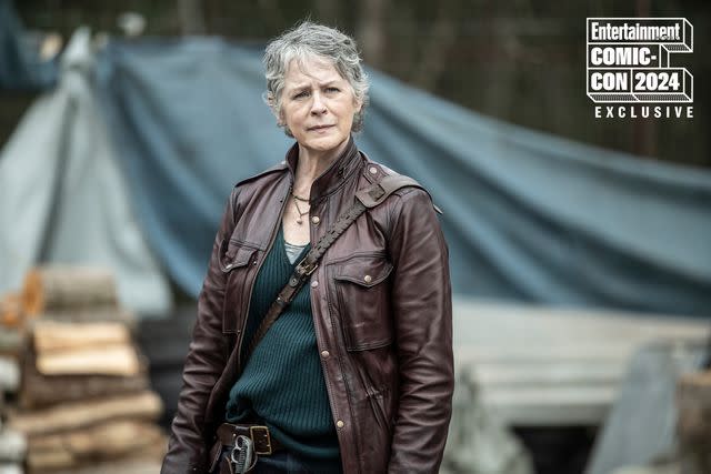 <p>Emmanuel Guimier/AMC</p> Melissa McBride as Carol Peletier in season 2 of 'The Walking Dead: Daryl Dixon'