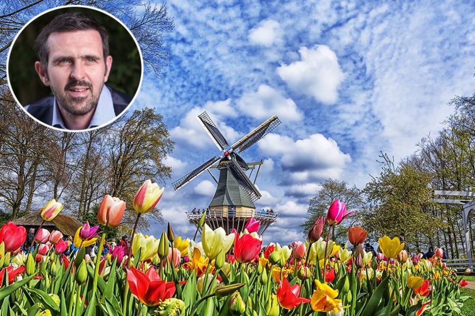 4) Stroll Holland's Keukenhof Gardens with Adam Frost