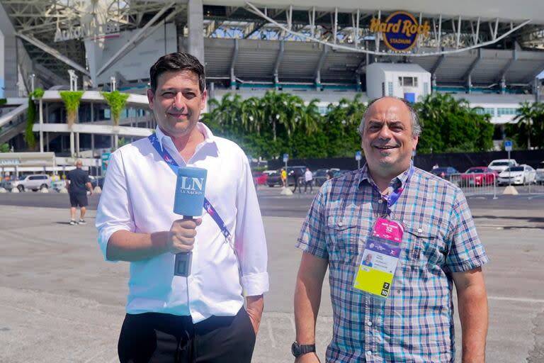 Federico Águila y Diego Mazzei, enviados de LA NACION a la Copa América