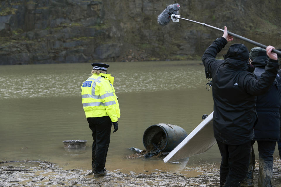 The gritty drama is set in the Yorkshire countryside. (BBC)