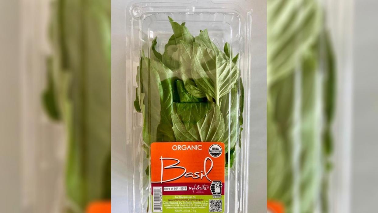 <div>The basil thats part of a Salmonella outbreak that includes Minnesota.</div>