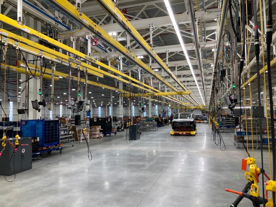 Ford Rouge Electric Vehicle Center, where it will build the F-150 Lightning EV.