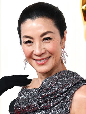 <p>Gilbert Flores/Variety via Getty</p> Michelle Yeoh attends the 96th Annual Academy Awards.