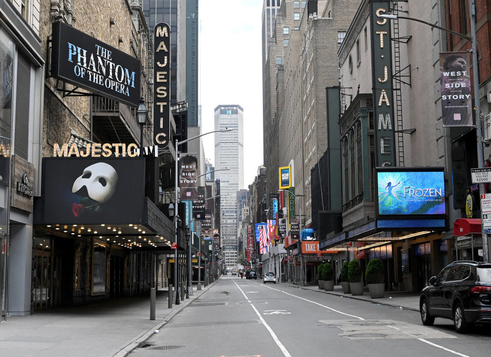 Image: Broadway Closure Extended Until June 7th (Jamie McCarthy / Getty Images)