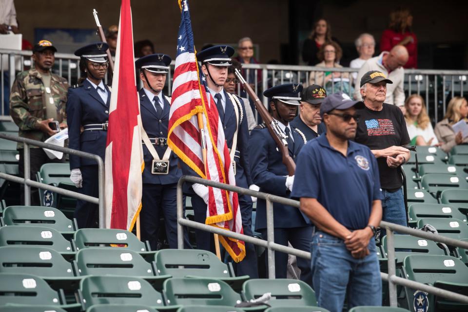 A Veterans Day Celebration will be held Nov. 11 at Montgomery's Riverwalk Stadium.