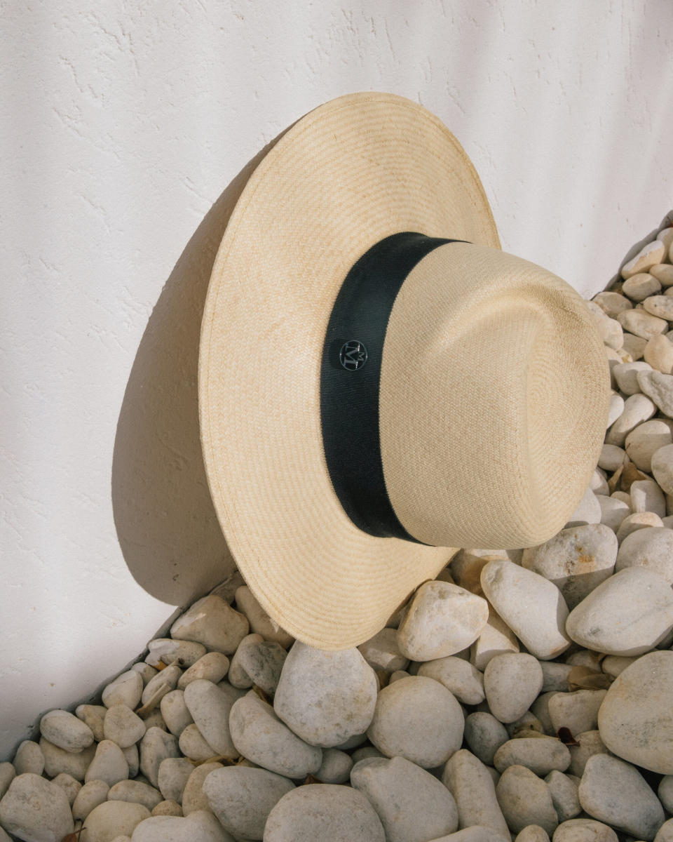 Maison Michel's Virginie hat is one of seven models available for customization.
