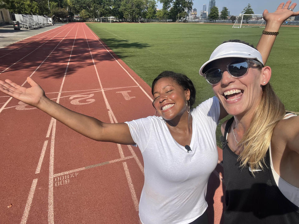 Sheinelle Jones trains for NYC Marathon (TODAY)