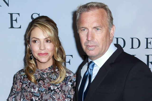 <p>Gonzalo Marroquin/Patrick McMullan via Getty Images</p> Christine and Kevin Costner in New York City on Dec. 10, 2016