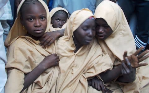 Authorities said 91 girls had been released - Credit: Reuters