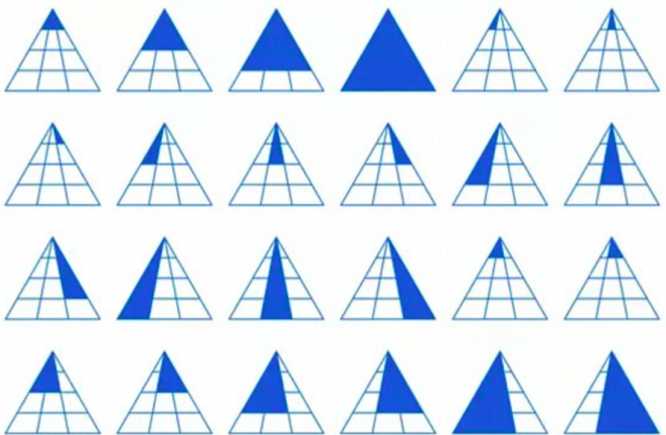 You would be forgiven for not finding all the triangles in the picture (Martin Silvertant)