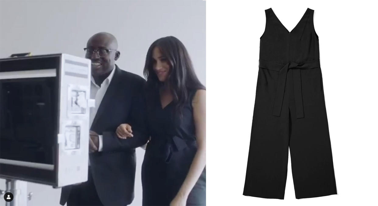 Meghan Markle's Everlane jumpsuit is still available online [Photo via @SussexRoyal]