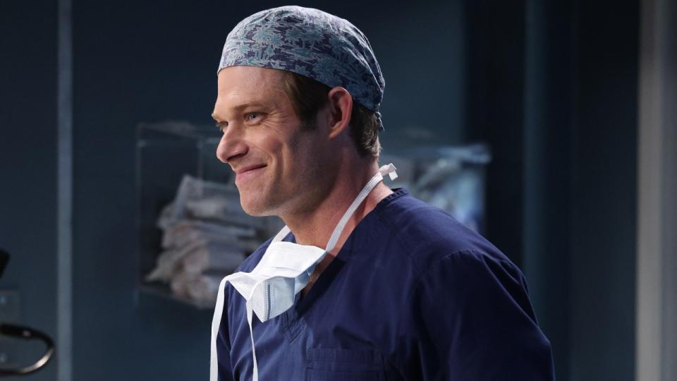 Chris Carmack as Link on Grey's Anatomy.