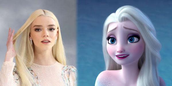 Anya Taylor-Joy hace el día a niña que creyó que era la verdadera Elsa de Frozen