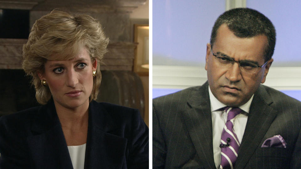 La princesa Diana and Martin Bashir