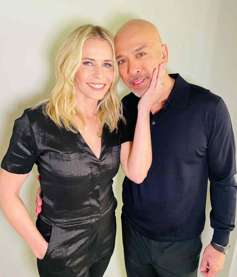 Chelsea Handler and Jo Koy