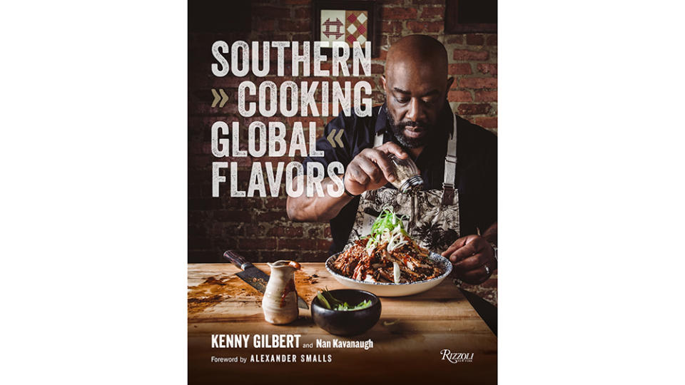 The cover of "Souther Cooking, Global Flavors"