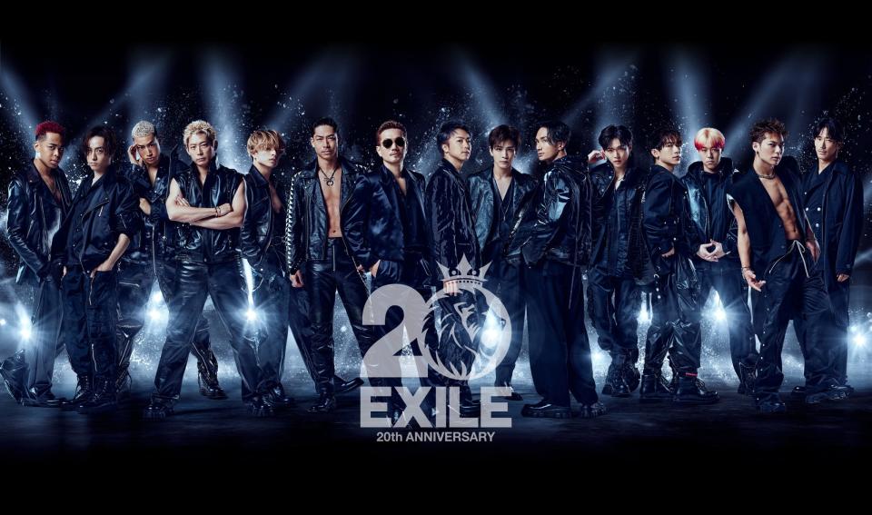 「EXILE 放浪兄弟」將展開20周年巨蛋巡迴演唱會。 圖／摘自官網