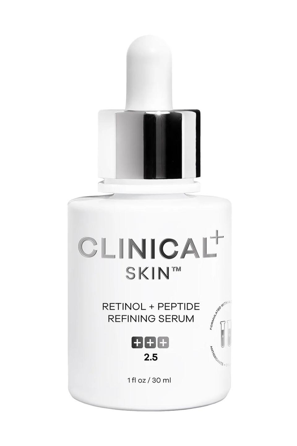 12) Clinical Skin Retinol + Peptide Refining Serum 2.5