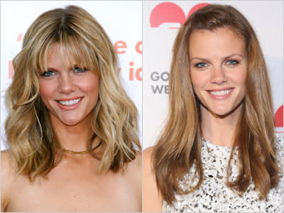 <div class="caption-credit"> Photo by: Stylecaster Pictures</div>Brooklyn Decker was introduced to us as a dirty blonde, but the model and now actress has natural auburn hair. <br>