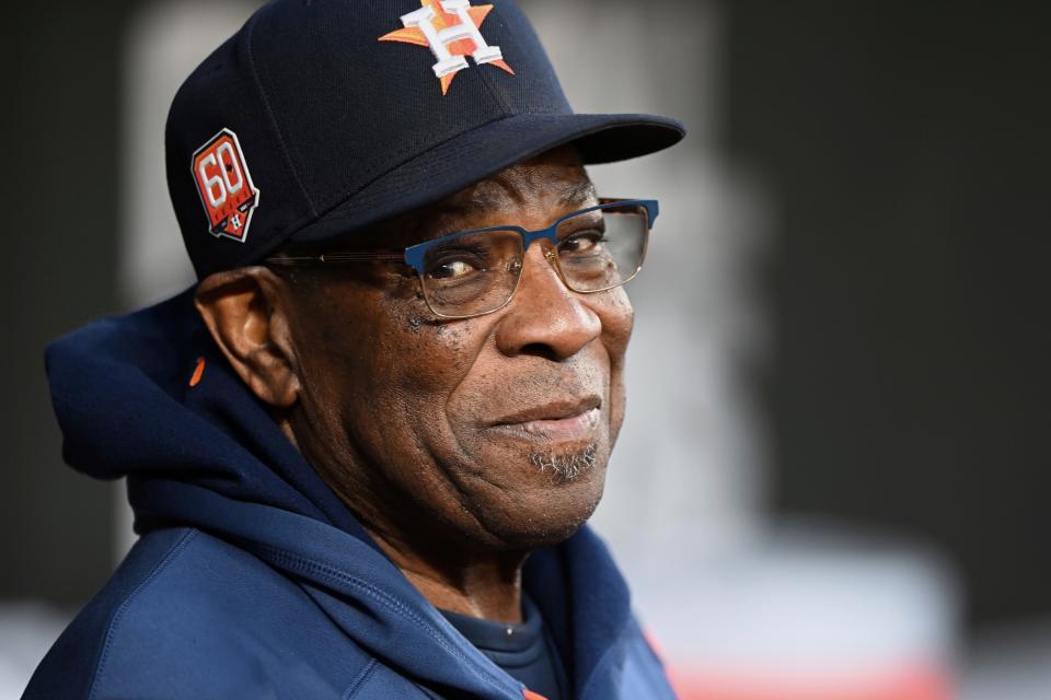 Astros manager Dusty Baker