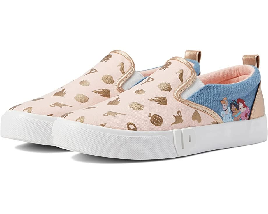 Ground Up Disney Princess All Over Print Slip-On Shoes