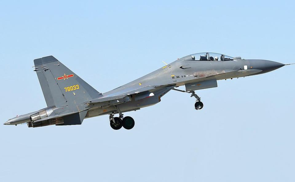 A Chinese Su-30MKK Flanker. <em>Dmitriy Pichugin</em> A stock picture of a Chinese Su-30MKK Flanker. <em>Dmitriy Pichugin</em>