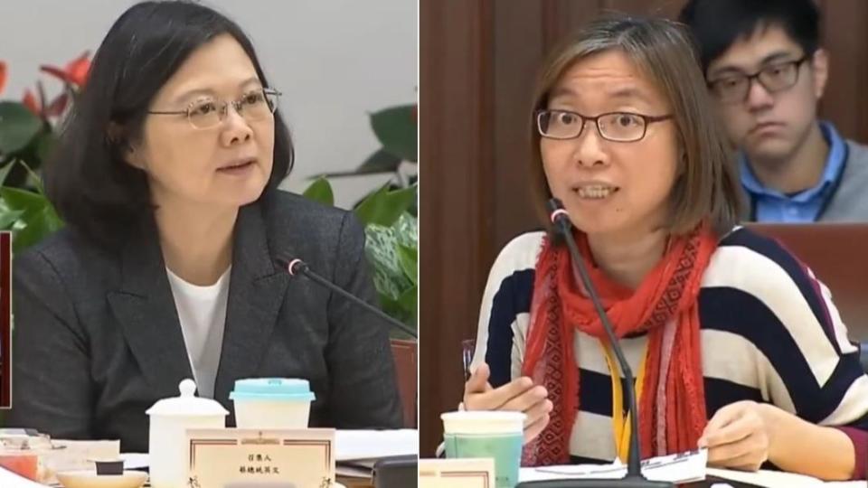 林淑雅身分驚人，曾在會議上同席總統蔡英文。（圖／翻攝自YT）