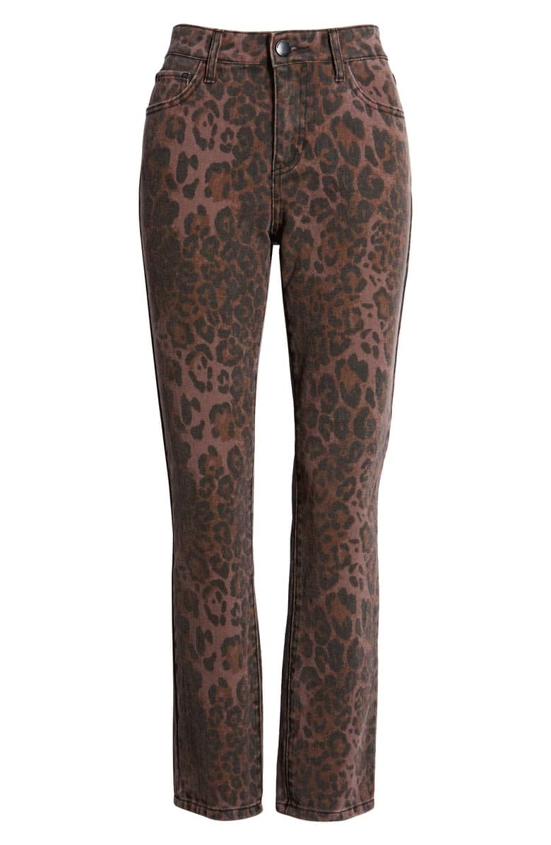 Shop Now: Prosperity Denim Leopard Print Skinny Jeans, $65, available at Nordstrom.