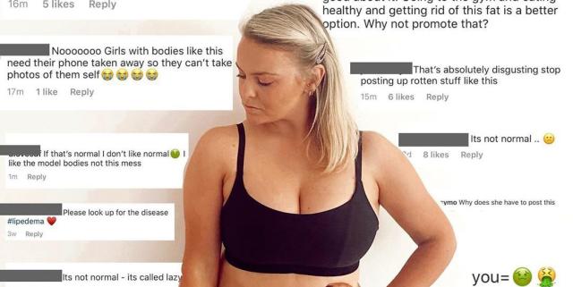 Influencer has perfect response after vile trolls say her body is