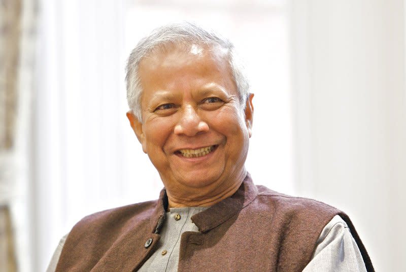 曾獲諾貝爾和平獎得主的孟加拉經濟學家尤努斯(Muhammad Yunus)。(翻攝自維基百科)