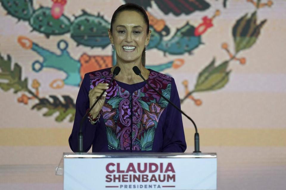 La presidenta electa de México, Claudia Sheinbaum