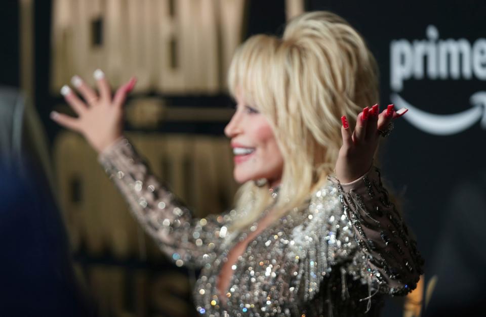 Dolly Parton, pictured here at the Country Music Awards in May 2023, has no plans to retire anytime soon.