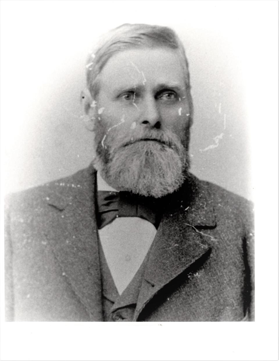 Joseph Webb, patriarch of the family, about 1870