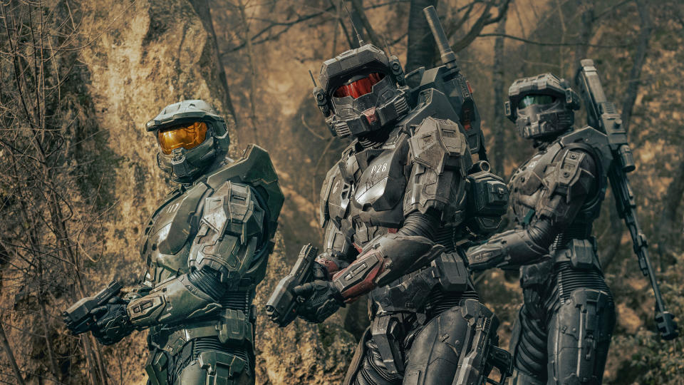 The team behind Halo are confirmed to return for a second season of the epic sci-fi tale. (Adrienn Szabo/Paramount+)