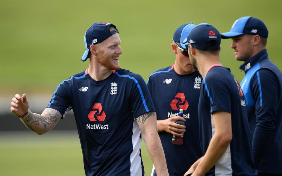 Ben Stokes shares a joke with his England team-mates - Getty Images AsiaPac