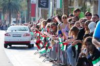 Crowds gather to see the attractions at the National Day Parade. (Photo: Donna.M.Bee.Photography)