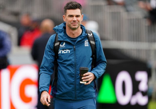 James Anderson's hopes of helping England remain in contention for Ashes glory were wiped out by rain in a drawn fourth match of the series