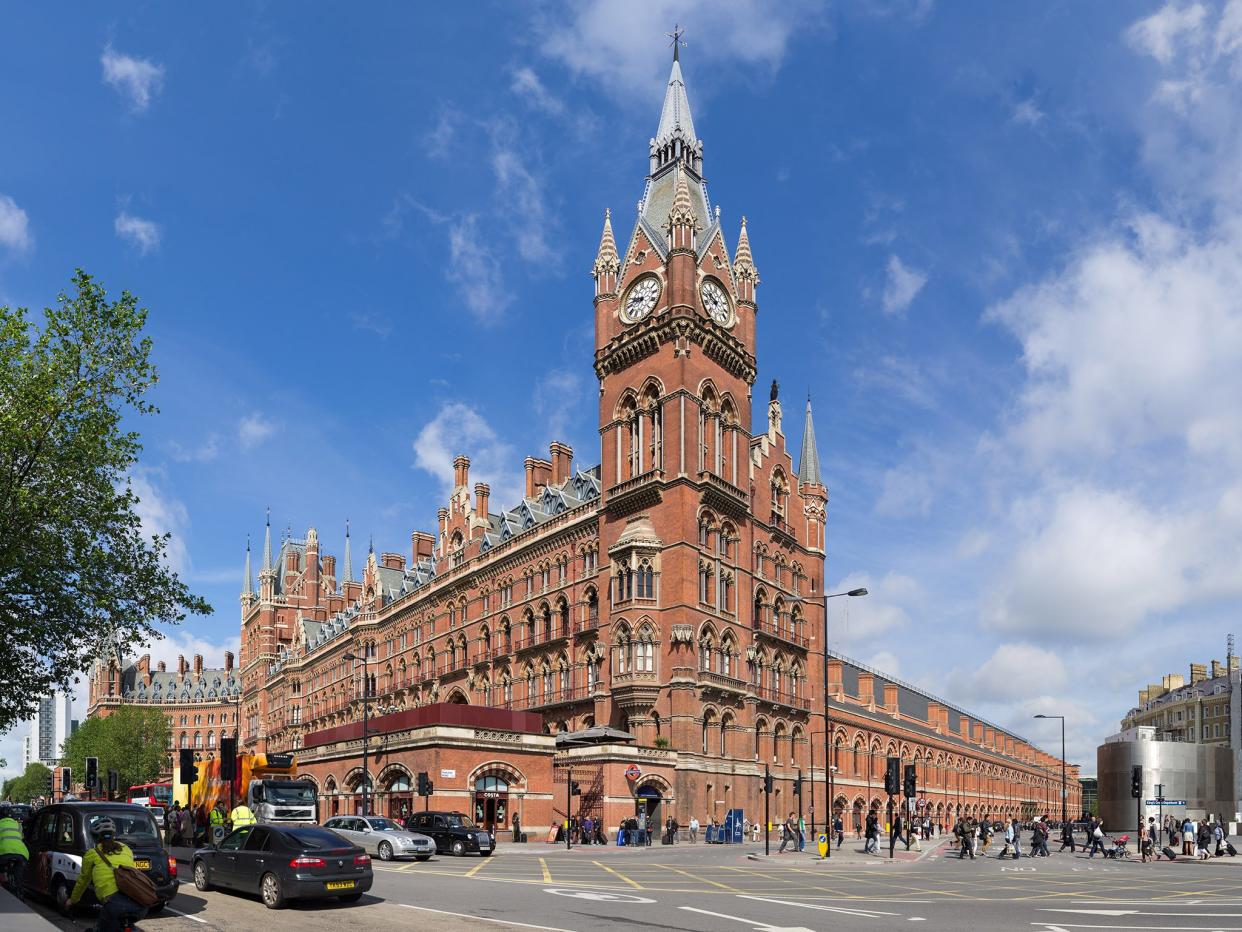 St Pancras: this masterpiece of Victorian Gothic architecture was revamped in 2007: Colin/Wikimedia Commons