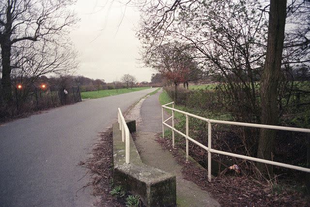 <p>Press Association via AP Images</p> The area where 'Baby Callum' was discovered in March 1998