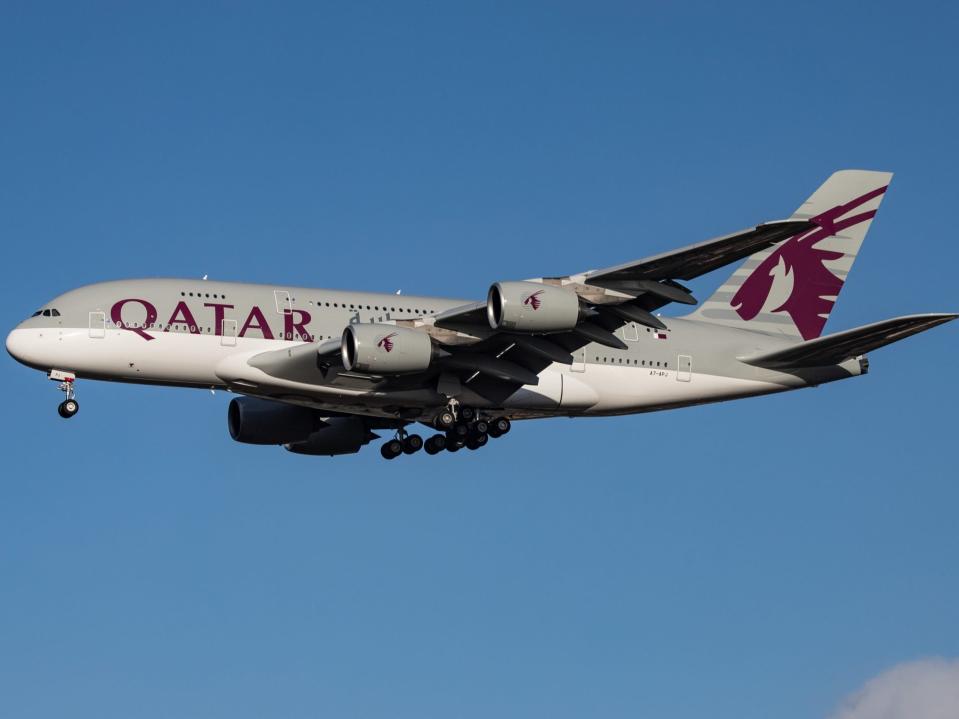 Qatar Airways Airbus A380