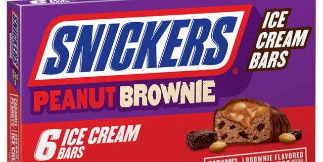 SNICKERS Minis Ice Cream Bars 12-Count Box, Sandwiches & Bars