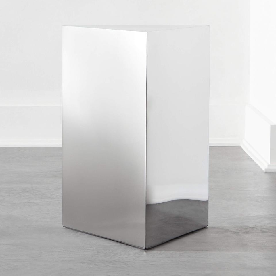 4) Silver Side Table